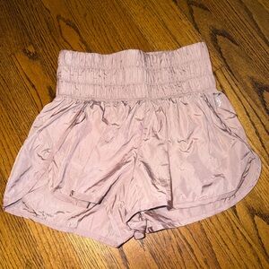 FP Movement by Free People Blush High Waisted Athletic Shorts Size Medium